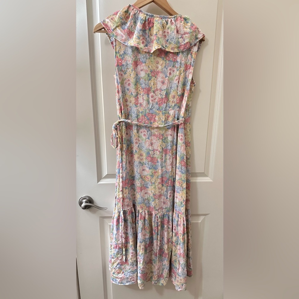 5/$25 Joe Fresh Wrap Tie Dress - Picture 8 of 9